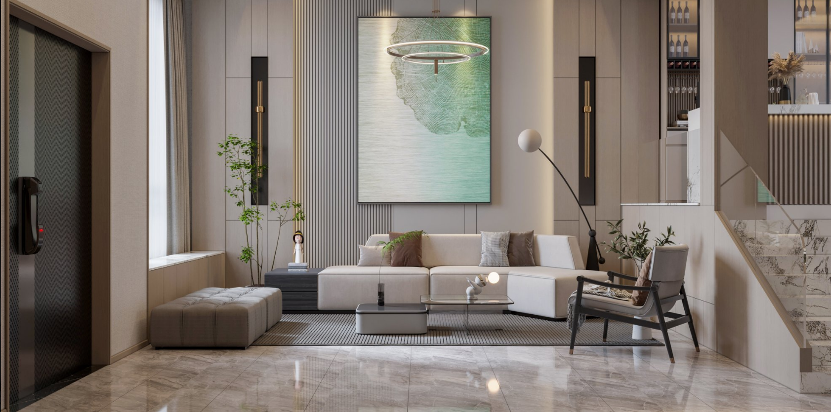 百盛花园 | 现代风格别墅装修案例