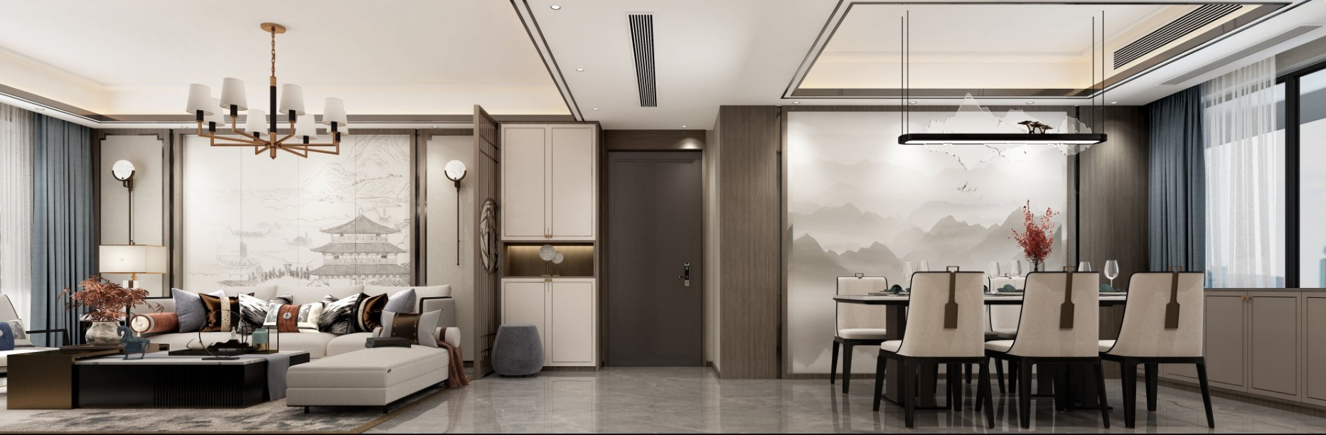 绿地太湖城|新中式风格