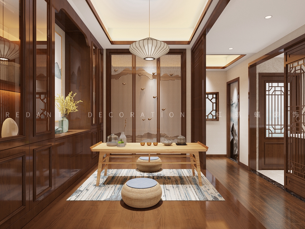 锦麟府 | 170m²新中式风格装修案例
