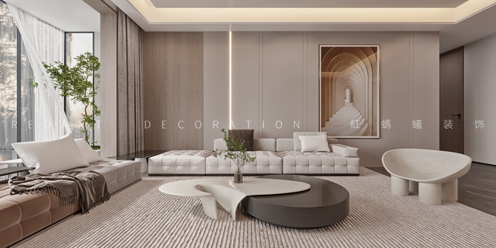 雅戈尔风尚 | 180m²现代风格装修案例