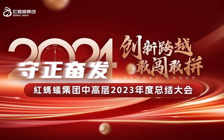 守正奋发 | 红蚂蚁装饰集团年终总结亮佳绩，乘势而上谱新篇