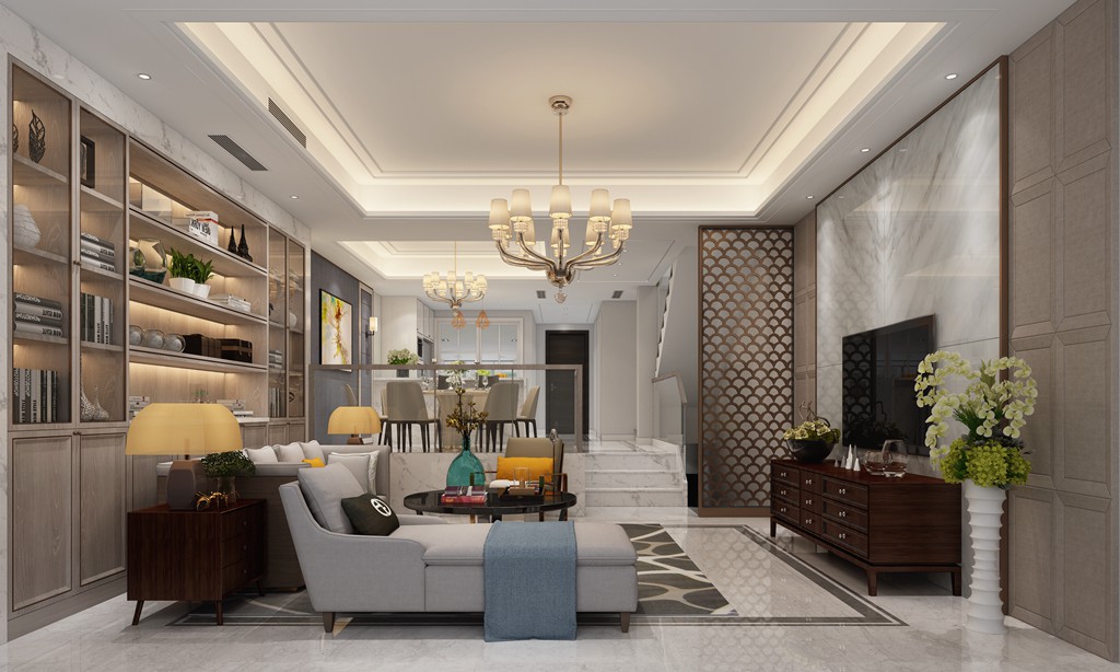 独墅岛 | 280平现代风装修案例