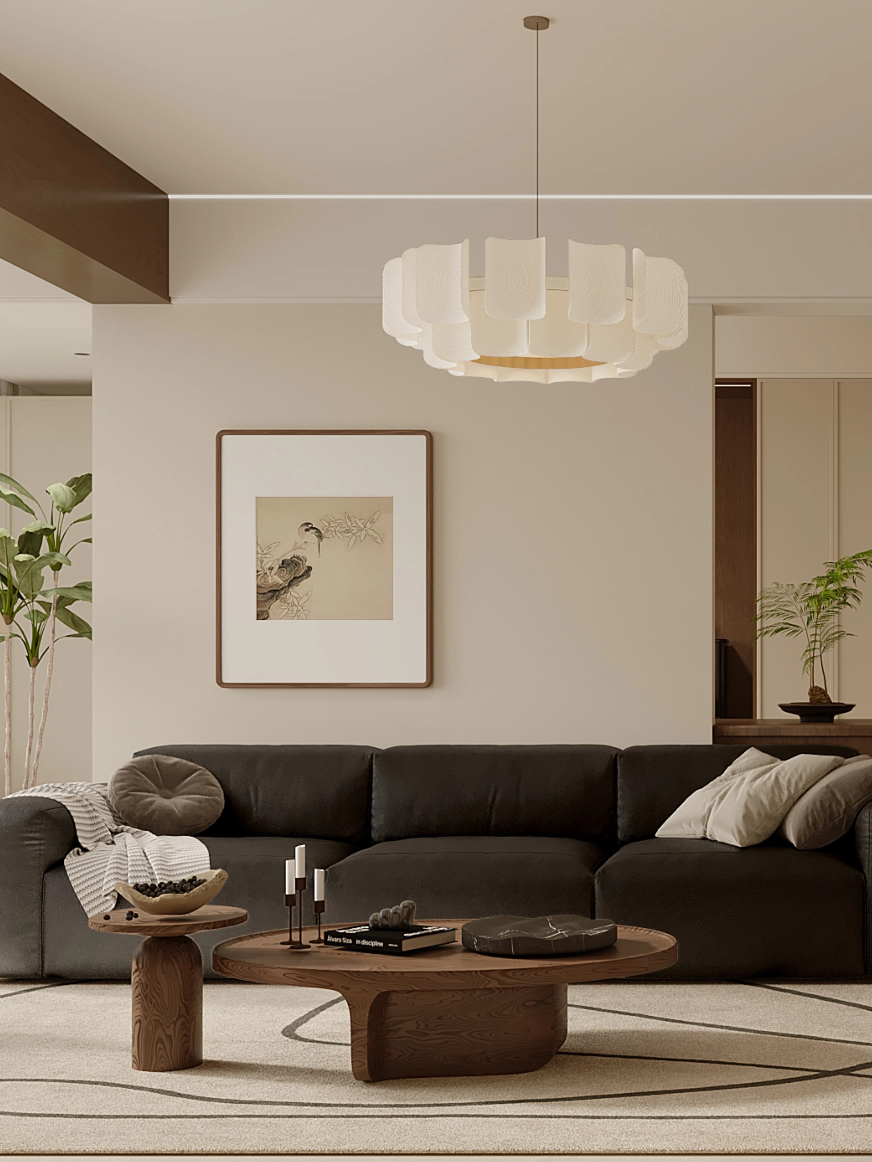 以自然为序，140㎡现代空间织就慵懒与格调